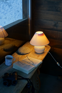 Wintergarten am Abend